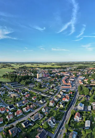 Drönarbild Överblick Grästorp.